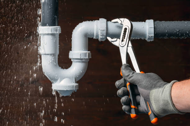 Professional Drain Cleaning technician working in Milton, KY